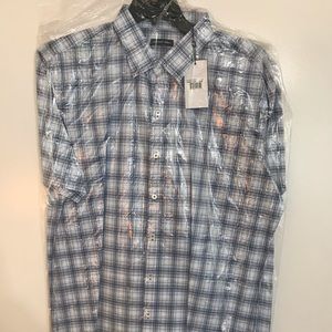 Zachary Prell Men’s XL Short Sleeve Button Down